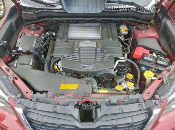 JF2SJGTC3HH413047 2017 SUBARU FORESTER2. Maroon Widok komory silnika
