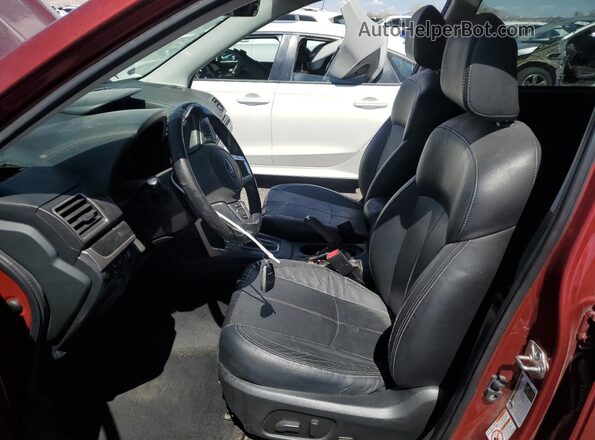 JF2SJGTC6HH411955 2017 SUBARU FORESTER2. Red Vista interior delantera