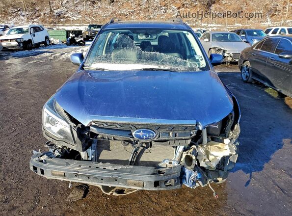 JF2SJGTC8HH420656 2017 SUBARU FORESTER2. Синий Вид спереди