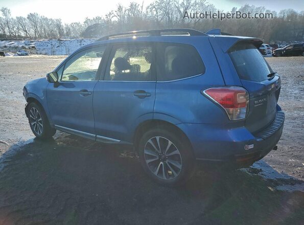 JF2SJGTC8HH420656 2017 SUBARU FORESTER2. Синий Задняя левая четверть