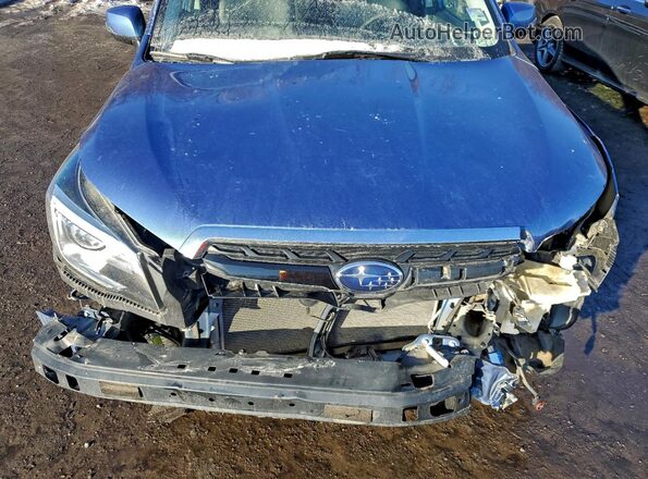 JF2SJGTC8HH420656 2017 SUBARU FORESTER2. Синий Вид задней части салона