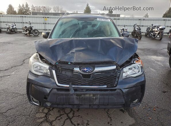 JF2SJGVC3GH538173 2016 SUBARU FORESTER2. Charcoal Vista frontal