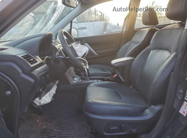JF2SJGVC3GH538173 2016 SUBARU FORESTER2. Charcoal Vista interior delantera