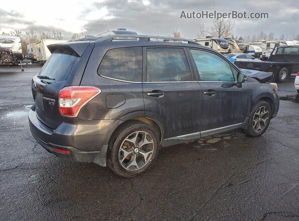 JF2SJGVC3GH538173 2016 SUBARU FORESTER2. Charcoal Trasero derecho