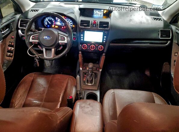 JF2SJGWC6JH432452 2018 SUBARU FORESTER2. White Widok deski rozdzielczej