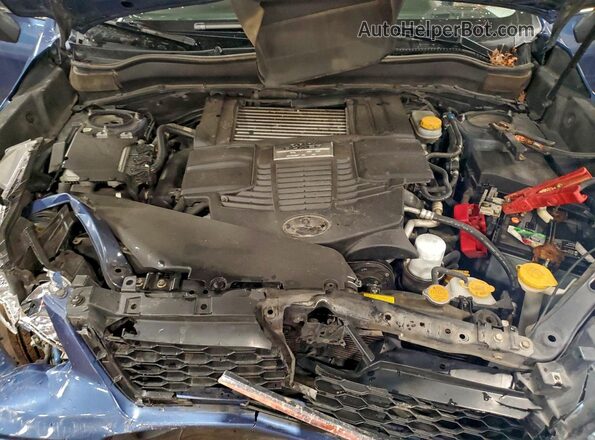 JF2SJGXC4GH549955 2016 SUBARU FORESTER2. Blue Вид підкапотного простору