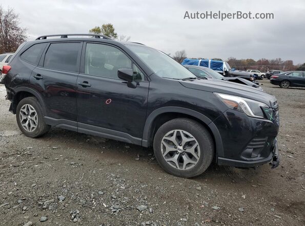 JF2SKACC2RH474238 2024 SUBARU FORESTER Черный Передняя правая четверть