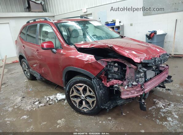 JF2SKAEC5NH404031 2022 SUBARU FORESTER Red Front right