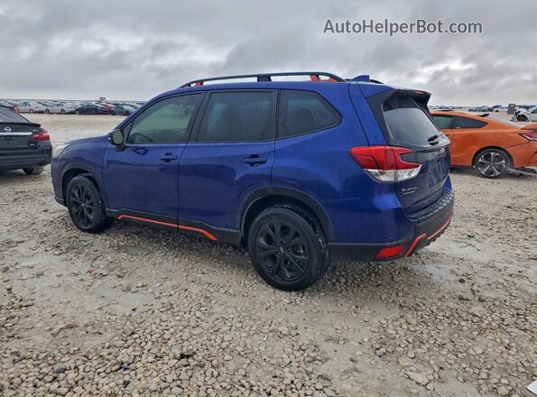 JF2SKAJC4PH449518 2023 SUBARU FORESTER Синий Задняя левая четверть