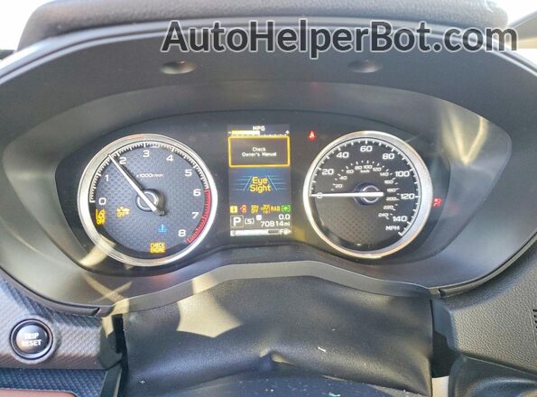 JF2SKARC8PH473048 2023 SUBARU FORESTER Белый Вид щитка приборов