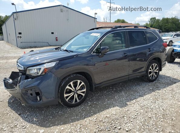JF2SKAUC3KH437364 2019 SUBARU FORESTER Угольный Передняя левая четверть