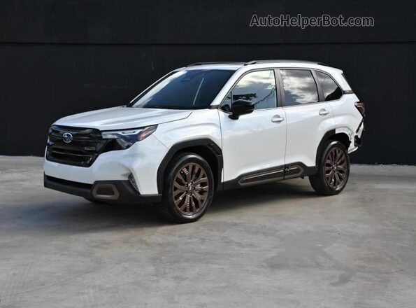 JF2SLDHC1SH490749 2025 SUBARU FORESTER White Tył prawy
