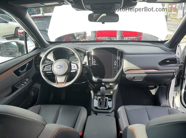 JF2SLDHC1SH490749 2025 SUBARU FORESTER White Widok tylnych siedzeń