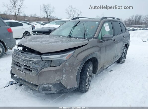 JF2SLSRD7SH414304 2025 SUBARU FORESTER Brown Передня ліва чверть