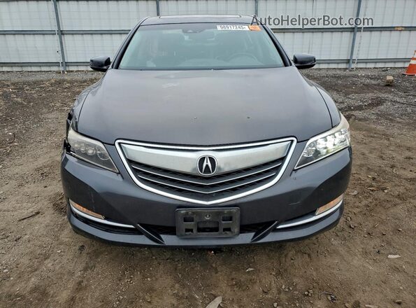 JH4KC1F51GC000749 2016 ACURA RLX Gray Widok z przodu