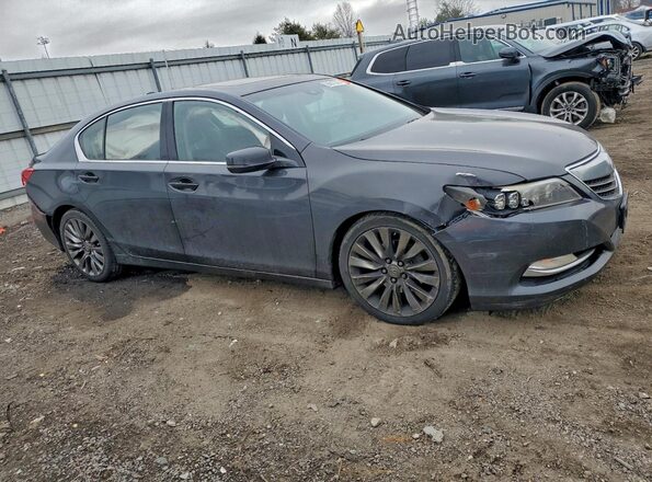 JH4KC1F51GC000749 2016 ACURA RLX Gray Przód prawy