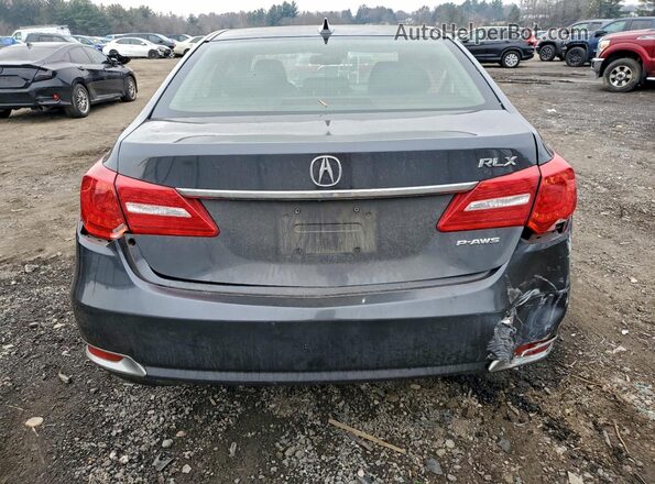 JH4KC1F51GC000749 2016 ACURA RLX Gray Widok z tyłu