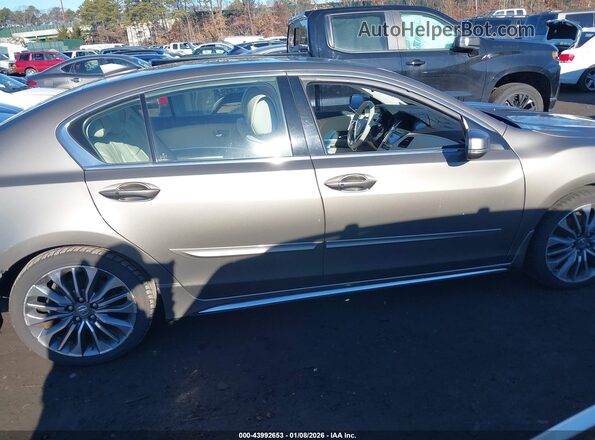 JH4KC1F55LC000232 2020 ACURA RLX Beige Widok wnętrza z tyłu