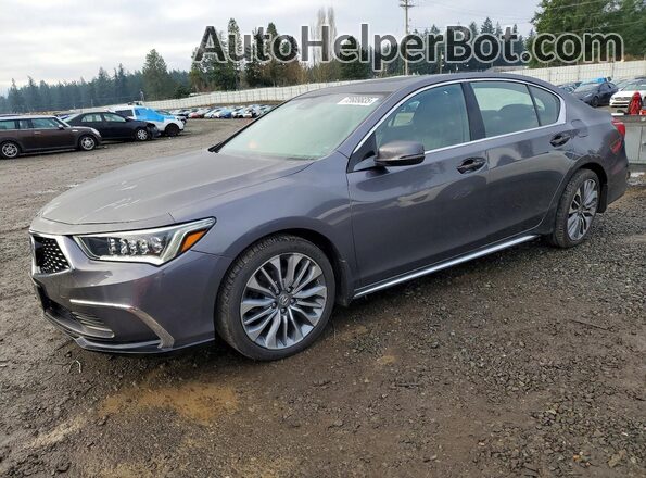 JH4KC1F57JC000374 2018 ACURA RLX Серый Передняя левая четверть