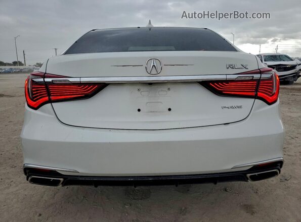 JH4KC1F57LC000040 2020 ACURA RLX White Widok z tyłu