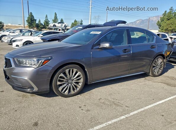 JH4KC1F58JC000058 2018 ACURA RLX Серый Передняя левая четверть