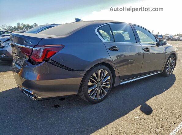 JH4KC1F58JC000058 2018 ACURA RLX Серый Задняя правая четверть