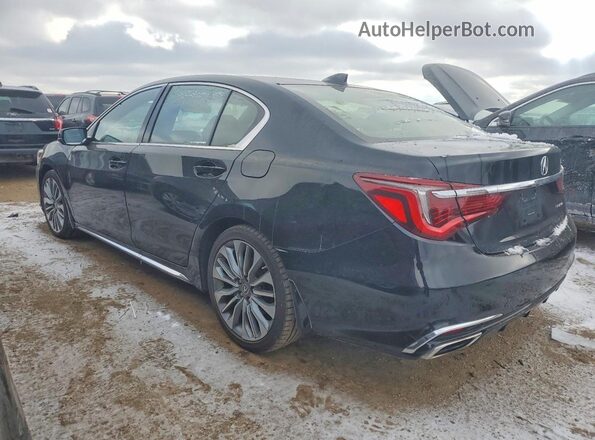 JH4KC1F58JC000741 2018 ACURA RLX Черный Задняя правая четверть
