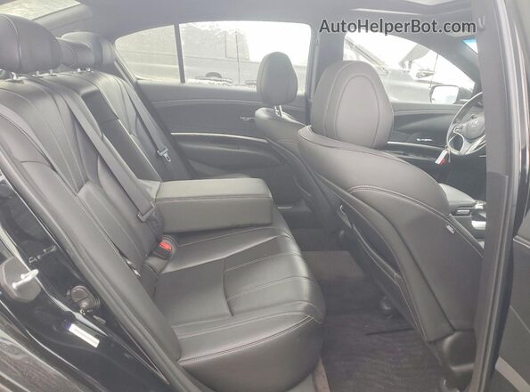 JH4KC1F58JC000741 2018 ACURA RLX Черный Вид задней части салона