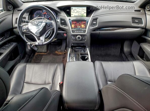 JH4KC1F58JC001503 2018 ACURA RLX Черный Вид панели приборов