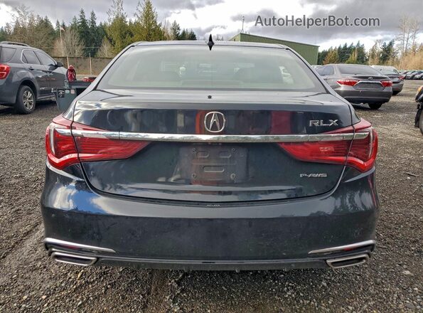 JH4KC1F58JC001503 2018 ACURA RLX Черный Вид сзади