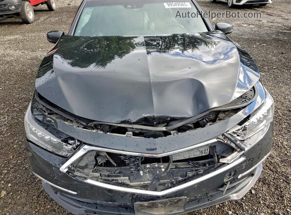 JH4KC1F58JC001503 2018 ACURA RLX Черный Вид задней части салона