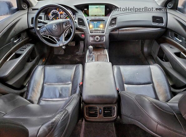 JH4KC1F59GC001700 2016 ACURA RLX Серый Вид панели приборов