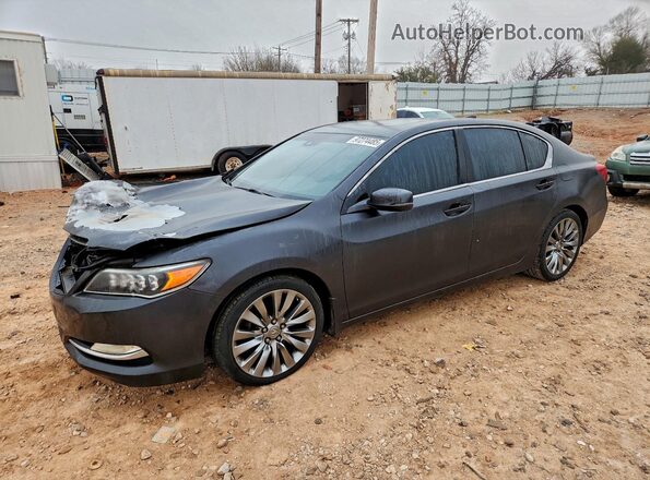 JH4KC1F59GC001700 2016 ACURA RLX Серый Передняя левая четверть