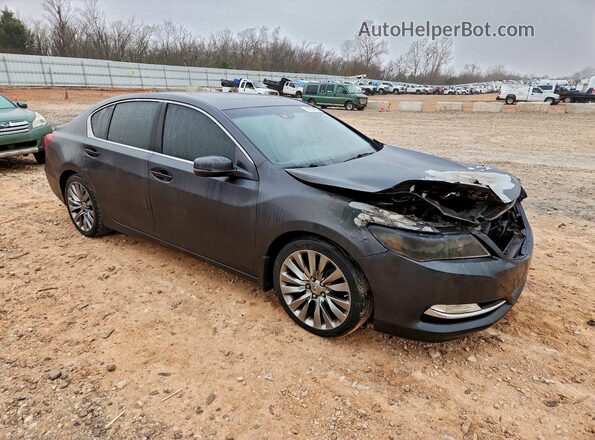 JH4KC1F59GC001700 2016 ACURA RLX Серый Передняя правая четверть