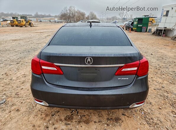 JH4KC1F59GC001700 2016 ACURA RLX Серый Вид сзади