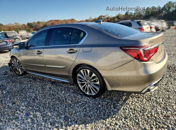 JH4KC1F5XJC001437 2018 ACURA RLX Бежевый Задняя левая четверть