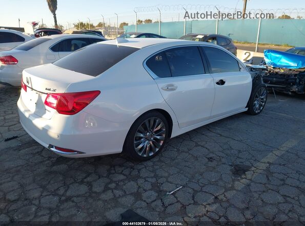 JH4KC1F95GC000367 2016 ACURA RLX Белый Задняя правая четверть