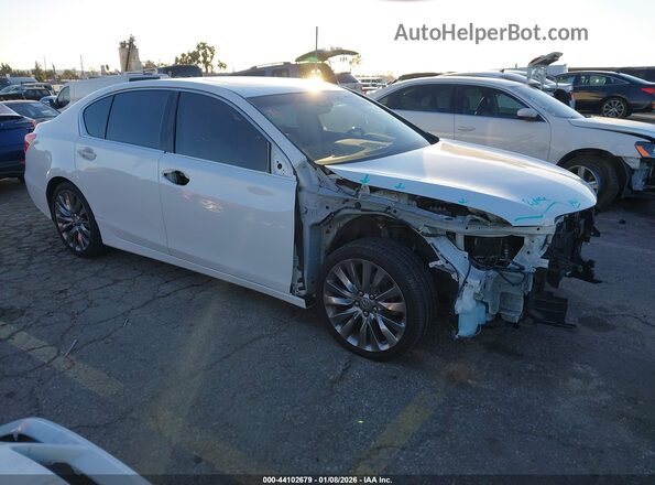 JH4KC1F95GC000367 2016 ACURA RLX Белый Передняя правая четверть