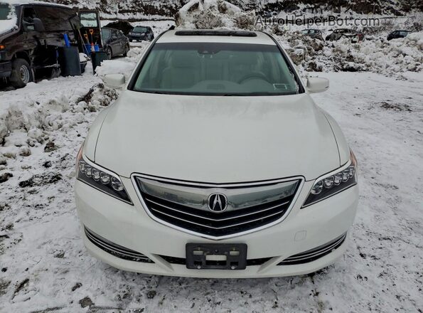 JH4KC2F57HC000004 2017 ACURA RLX Белый Вид спереди