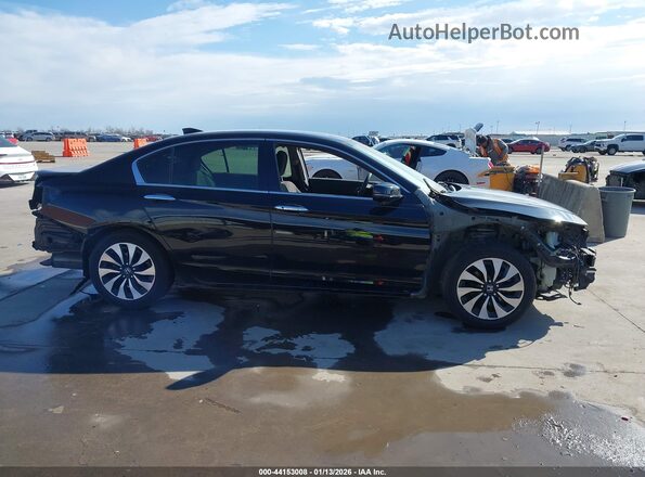 JHMCR6F39HC012695 2017 HONDA ACCORD HYBRID Черный Панорамный вид салона 360°