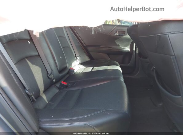 JHMCR6F52HC002835 2017 HONDA ACCORD HYBRID Black Widok tylnych siedzeń