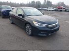 2017 Honda Accord Hybrid Ex-l Black vin: JHMCR6F55HC025381