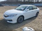 2017 Honda Accord Hybrid Touring Белый vin: JHMCR6F75HC004659
