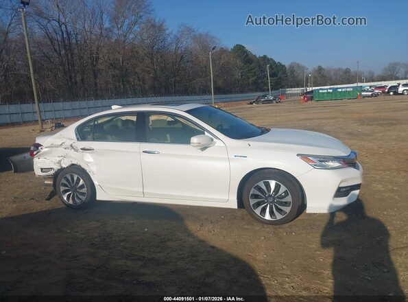 JHMCR6F75HC004659 2017 HONDA ACCORD HYBRID Белый Панорамный вид салона 360°
