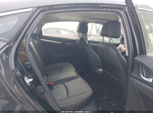 JHMFC1F76JX021342 2018 HONDA CIVIC Black Vista de la etiqueta del VIN