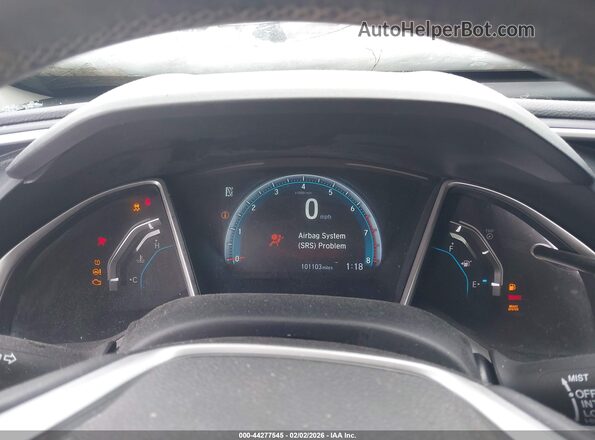 JHMFC1F76JX021342 2018 HONDA CIVIC Black Vista de los asientos traseros