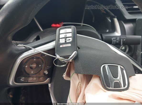JHMFC1F76JX021342 2018 HONDA CIVIC Black Vista del salpicadero