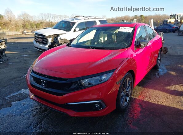 JHMFC1F78KX007041 2019 HONDA CIVIC Красный Передняя левая четверть
