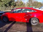 2019 Honda Civic Ex-l Красный vin: JHMFC1F78KX007041