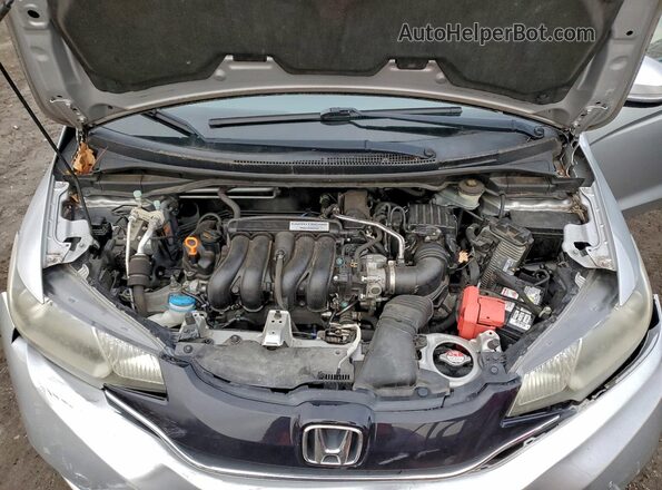 JHMGK5H76GS002811 2016 HONDA FIT Серебряный Вид задней части салона